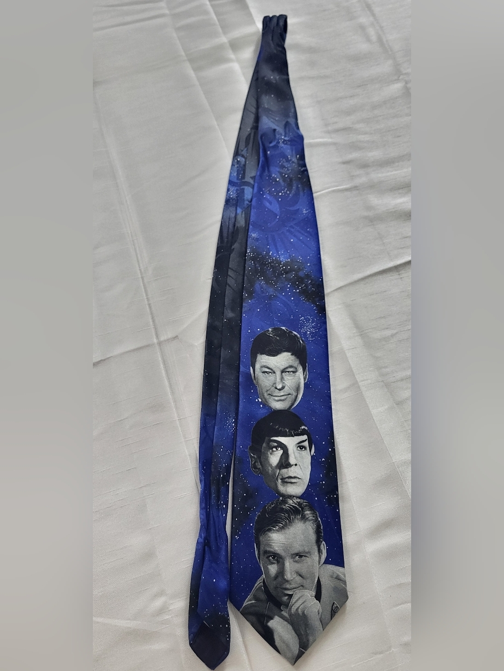 Vintage 1993 Star Trek The Original Crew Tie 56” Ralph Marlin Kirk Spock McCoy